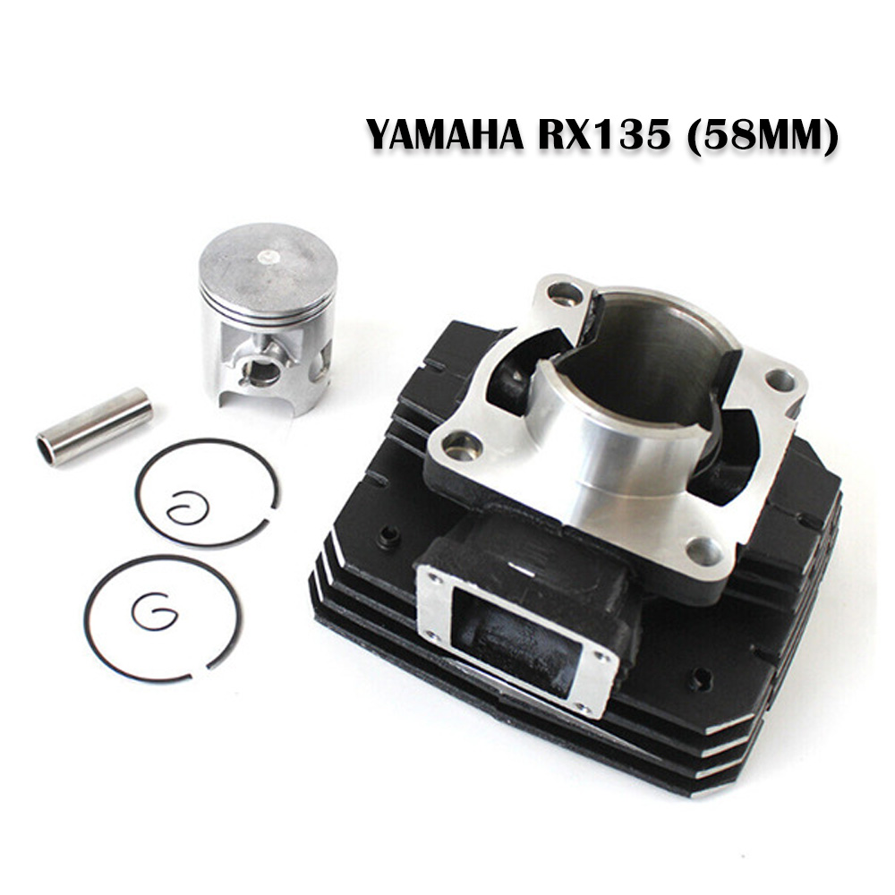 Motorcycle Piston - Motorzylinderblock Kolbenring Dichtungssatz 58mm für YAMAHA
