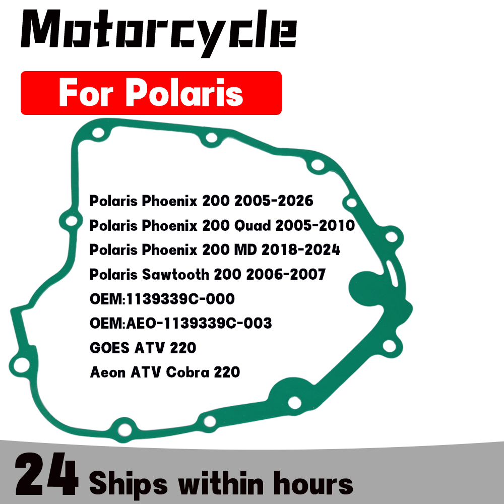 Motorcycle Stator - Motorrad-Stator-Generator-Abdeckungsdichtung für Polaris Phoenix 200 Quad