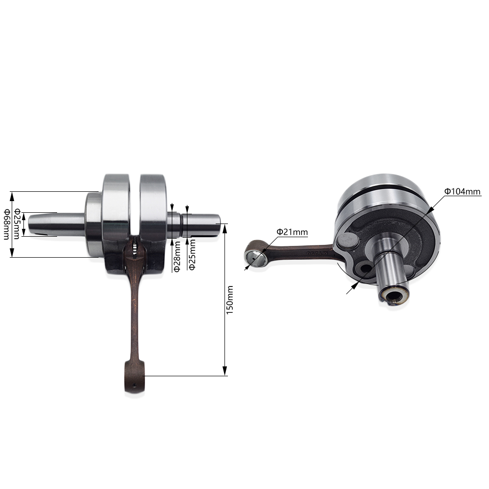 Motorrad Kurbelwelle Pleuel Mo – Motorcycle Crankshaft Bewertung und Preis