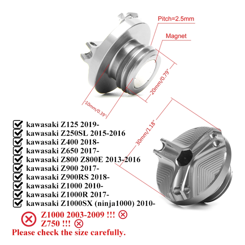 2026 Für Kawasaki Z900 RS Z650 – Motorcycle Oil Filter Bewertung und Preis